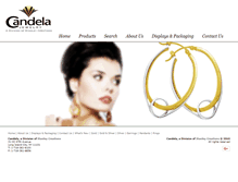 Tablet Screenshot of candelajewelry.com